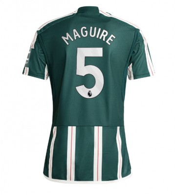 Manchester United Harry Maguire #5 Vieraspaita 2023-24 Lyhyet Hihat