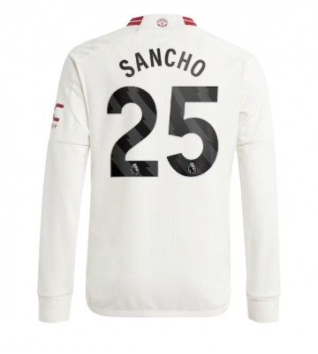 Manchester United Jadon Sancho #25 Kolmaspaita 2023-24 Pitkät Hihat