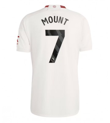 Manchester United Mason Mount #7 Kolmaspaita 2023-24 Lyhyet Hihat
