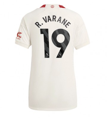 Manchester United Raphael Varane #19 Kolmaspaita Naisten 2023-24 Lyhyet Hihat