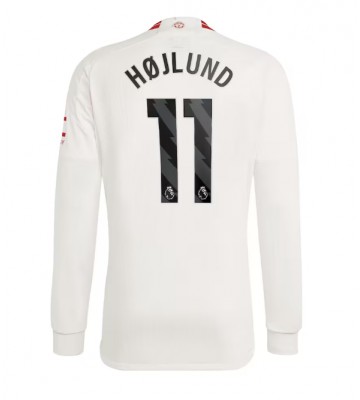 Manchester United Rasmus Hojlund #11 Kolmaspaita 2023-24 Pitkät Hihat