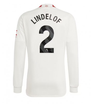 Manchester United Victor Lindelof #2 Kolmaspaita 2023-24 Pitkät Hihat