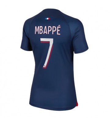 Paris Saint-Germain Kylian Mbappe #7 Kotipaita Naisten 2023-24 Lyhyet Hihat