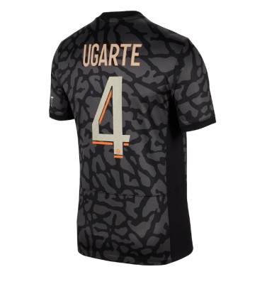 Paris Saint-Germain Manuel Ugarte #4 Kolmaspaita 2023-24 Lyhyet Hihat