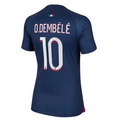 Paris Saint-Germain Ousmane Dembele #10 Kotipaita Naisten 2023-24 Lyhyet Hihat