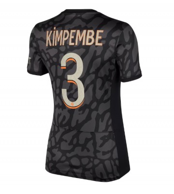 Paris Saint-Germain Presnel Kimpembe #3 Kolmaspaita Naisten 2023-24 Lyhyet Hihat