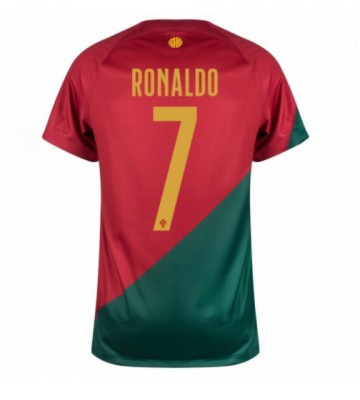 Portugali Cristiano Ronaldo #7 Kotipaita EM-Kisat 2020 Lyhyet Hihat