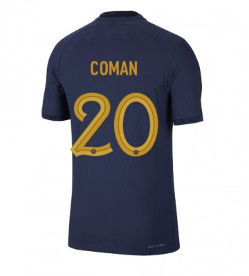 Ranska Kingsley Coman #20 Kotipaita EM-Kisat 2020 Lyhyet Hihat