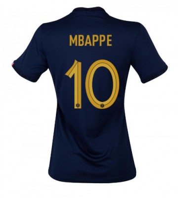 Ranska Kylian Mbappe #10 Kotipaita Naisten EM-Kisat 2020 Lyhyet Hihat