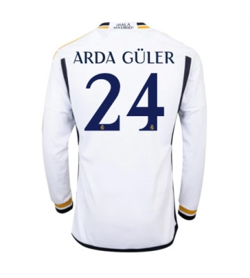 Real Madrid Arda Guler #24 Kotipaita 2023-24 Pitkät Hihat