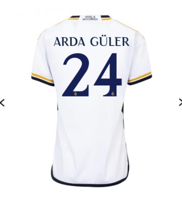 Real Madrid Arda Guler #24 Kotipaita Naisten 2023-24 Lyhyet Hihat