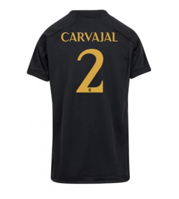 Real Madrid Daniel Carvajal #2 Kolmaspaita Naisten 2023-24 Lyhyet Hihat