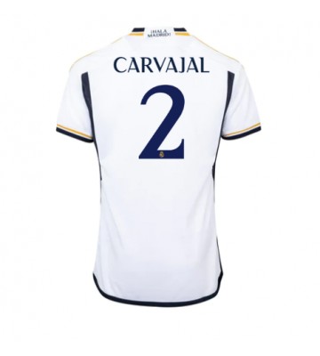 Real Madrid Daniel Carvajal #2 Kotipaita 2023-24 Lyhyet Hihat