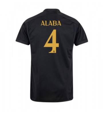 Real Madrid David Alaba #4 Kolmaspaita 2023-24 Lyhyet Hihat