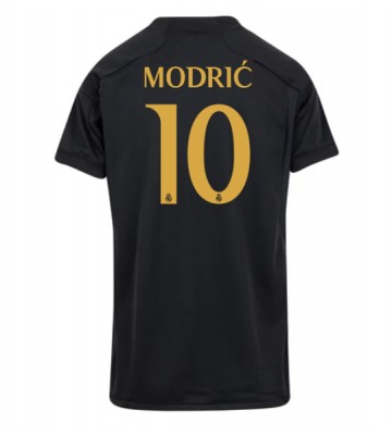 Real Madrid Luka Modric #10 Kolmaspaita Naisten 2023-24 Lyhyet Hihat