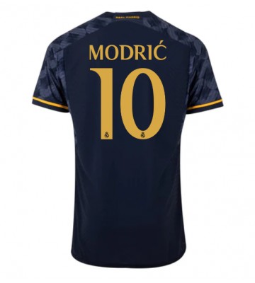 Real Madrid Luka Modric #10 Vieraspaita 2023-24 Lyhyet Hihat