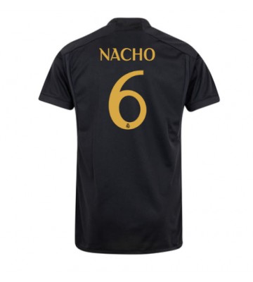 Real Madrid Nacho #6 Kolmaspaita 2023-24 Lyhyet Hihat