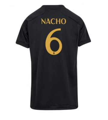 Real Madrid Nacho #6 Kolmaspaita Naisten 2023-24 Lyhyet Hihat