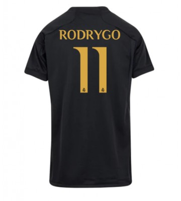 Real Madrid Rodrygo Goes #11 Kolmaspaita Naisten 2023-24 Lyhyet Hihat