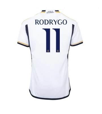 Real Madrid Rodrygo Goes #11 Kotipaita 2023-24 Lyhyet Hihat
