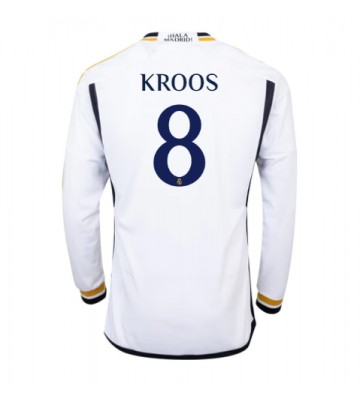 Real Madrid Toni Kroos #8 Kotipaita 2023-24 Pitkät Hihat