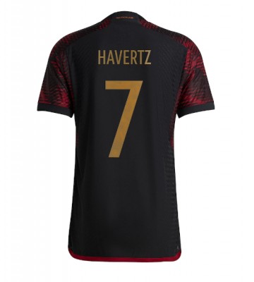 Saksa Kai Havertz #7 Vieraspaita EM-Kisat 2020 Lyhyet Hihat