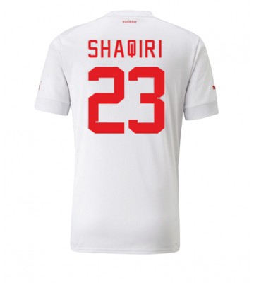 Sveitsi Xherdan Shaqiri #23 Vieraspaita EM-Kisat 2020 Lyhyet Hihat