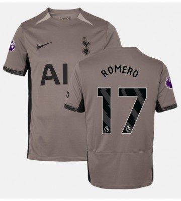 Tottenham Hotspur Cristian Romero #17 Kolmaspaita 2023-24 Lyhyet Hihat