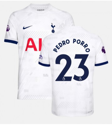 Tottenham Hotspur Pedro Porro #23 Kotipaita 2023-24 Lyhyet Hihat