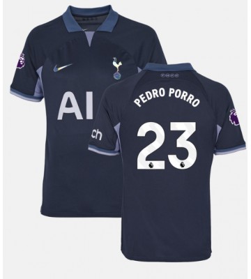 Tottenham Hotspur Pedro Porro #23 Vieraspaita 2023-24 Lyhyet Hihat