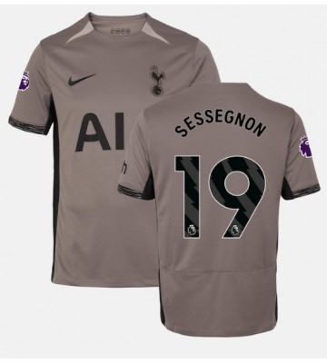 Tottenham Hotspur Ryan Sessegnon #19 Kolmaspaita 2023-24 Lyhyet Hihat