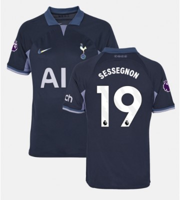 Tottenham Hotspur Ryan Sessegnon #19 Vieraspaita 2023-24 Lyhyet Hihat