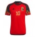 Belgia Eden Hazard #10 Kotipaita EM-Kisat 2020 Lyhyet Hihat